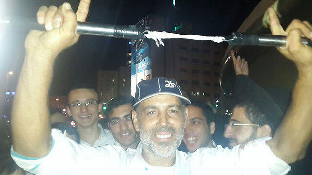 Yair Ben Shabat displays his nunchucks nullnull Yair Ben Shabat displays his nunchucks