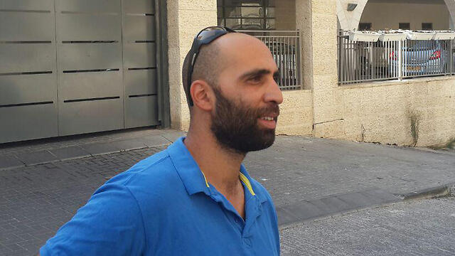 Uri Nuriel, who alerted Border Police of the attacker (Photo: Roi Yanovsky)