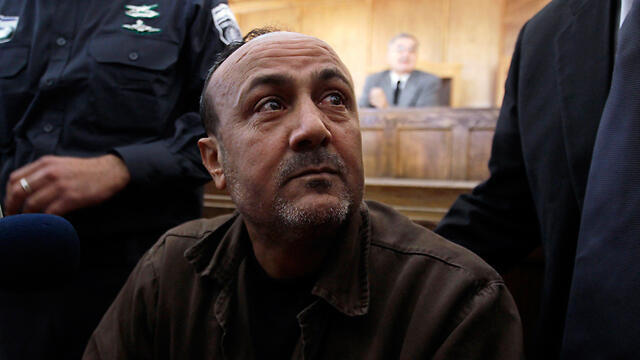 Marwan Baraghouti. The only Fatah candidate who currently beats Hamas. (Photo: Reuters)