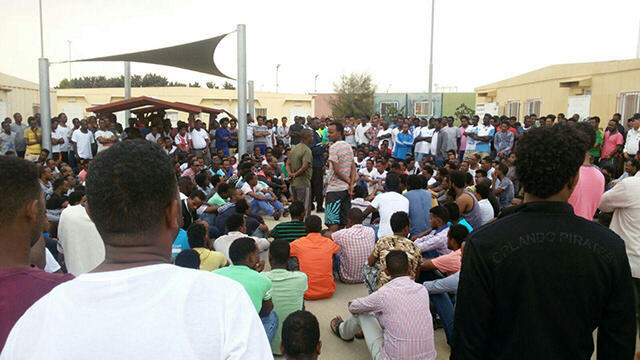 The memorial ceremony