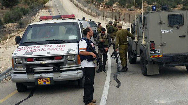 The scene of the incident. (Photo: Hebron Spokesperson)