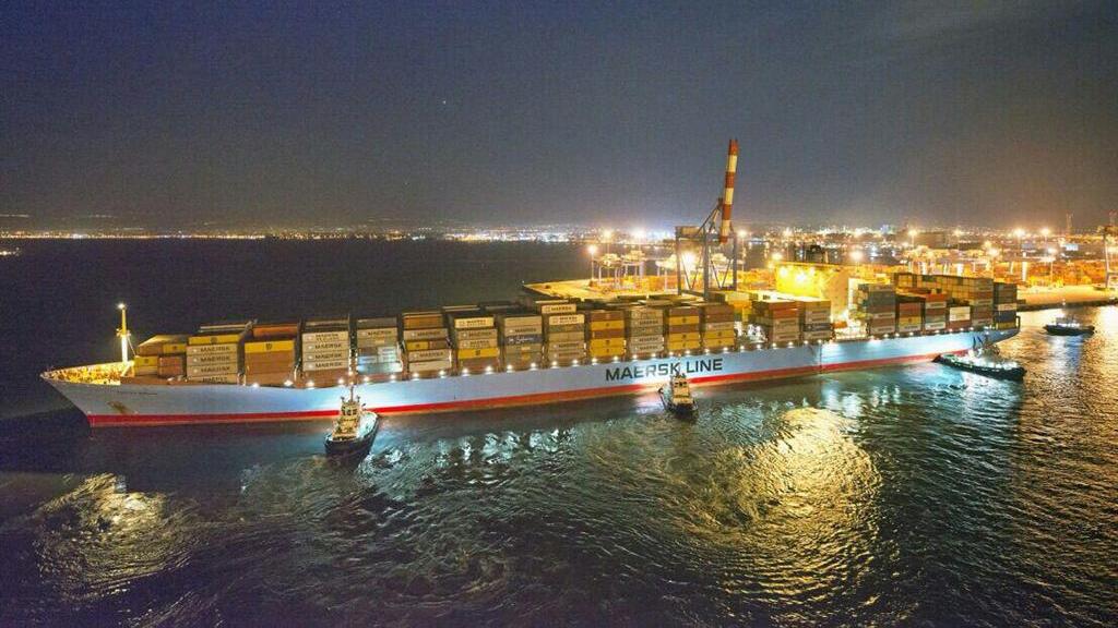 Maersk, the shipping giant, established the Jeddah corridor (Photo: Port of Haifa) Maersk, the shipping giant, established the Jeddah corridor