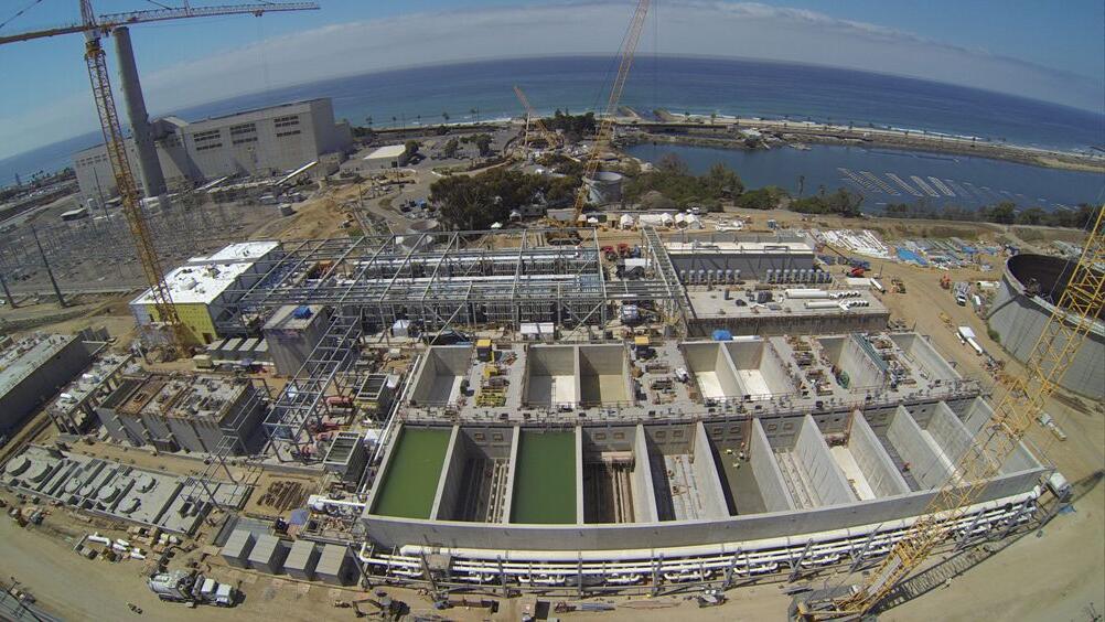Israeli desalination plant 