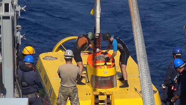 Israeli Navy in exercises with the Italian navy (Photo: IDF spokesperson)