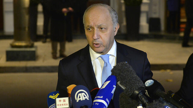 French Foreign Minister Laurent Fabius (Photo: AFP) (צילום: AFP) French Foreign Minister Laurent Fabius (Photo: AFP)