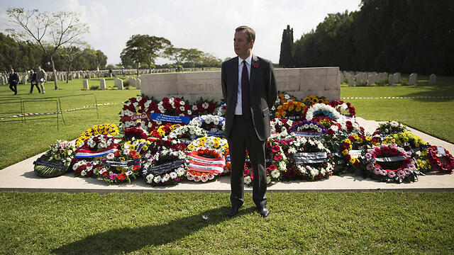 British Ambassador to Israel David Quarrey (Photo: Reuters)