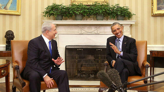 Netanyahu and Obama meet at the White House (Photo: AP)