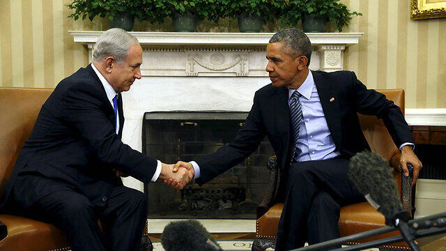 Netanyahu and Obama meet in Washington (Photo: Reuters)