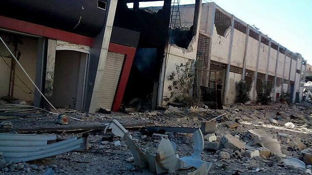 Alleged aftermath of airstrikenullnull Alleged aftermath of airstrike