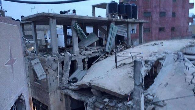 The demolished homenullnull The demolished home