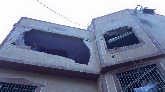 The demolished homenullnull The demolished home