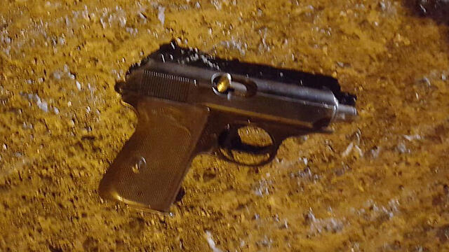 Gun used in the Turmus Ayya attack
