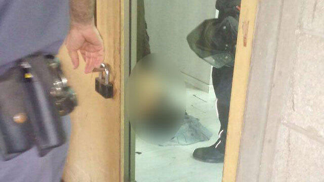 The seriously wounded attacker.