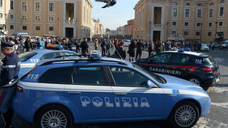 Police in Italy