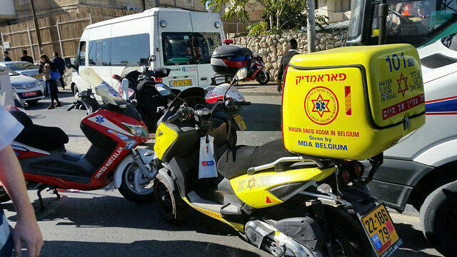 The scene of the second attack (Photo: Hatzala)