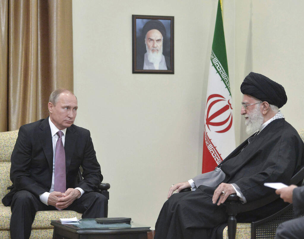 Putin and Iranian Supreme Leader Ali Khamenei 