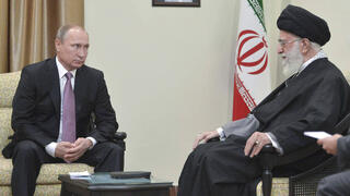 Russian President Vladimir Putin and Iranian Supreme Leader Ali Khamenei 