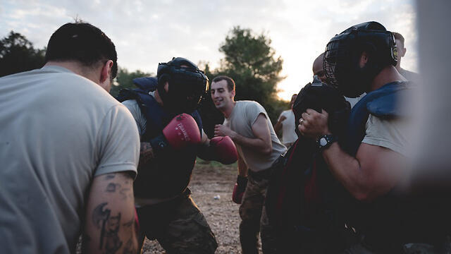 The US troops (Photo: IDF Spokesperson) (צילום: דובר צה"ל) The US troops (Photo: IDF Spokesperson)