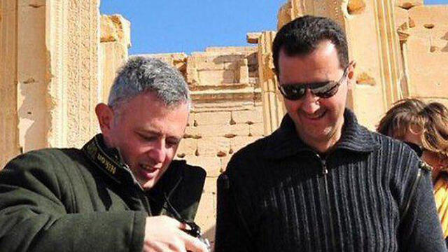 Sleiman Frangieh and Bashar Assad.