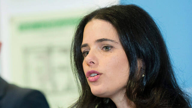 Justice Minister Ayelet Shaked (Photo: EPA)
