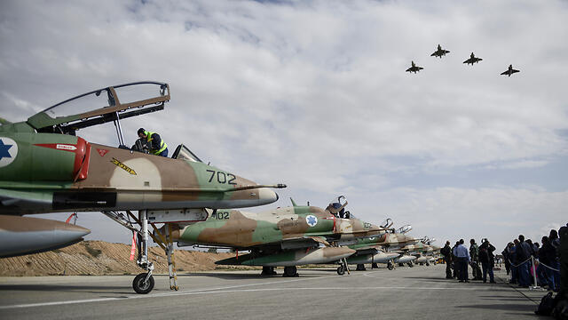 Самолеты Skyhawk израильских ВВС. Фото: пресс-служба ЦАХАЛа