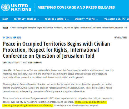 The press release on the UN website.
