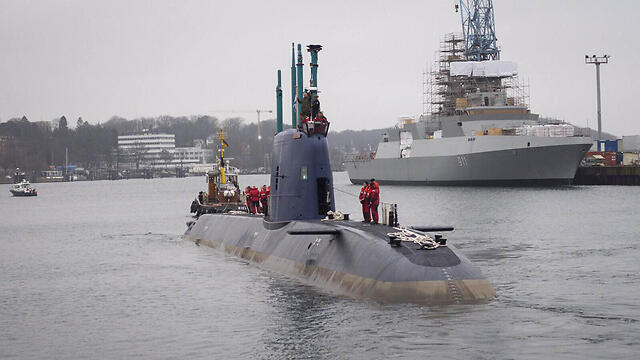 INS Rahav going from Germany to Israel (Photo: IDF Spokesperson's Unit)