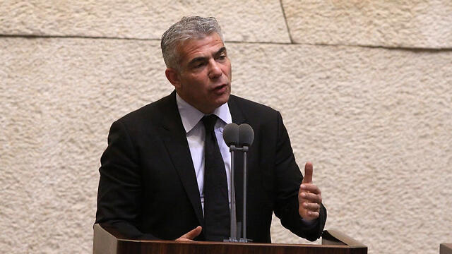 Lapid stands most to gain from early elections (Photo: Knesset Spokesman) (צילום: דוברות הכנסת) Lapid stands most to gain from early elections (Photo: Knesset Spokesman)