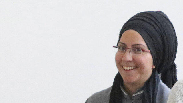 Ben-Uliel's wife Oriyan (Photo: Shaul Golan)