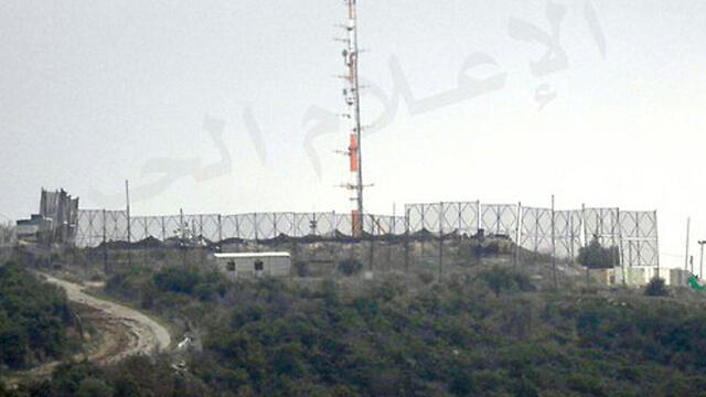 Scene of the attack in the Mount Dov areanullnull Scene of the attack in the Mount Dov area