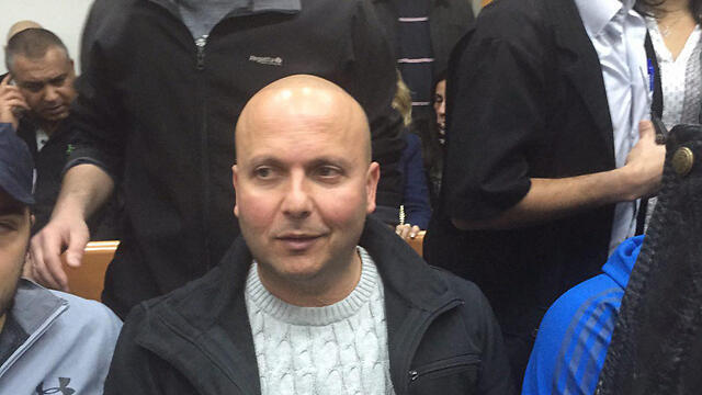 Ashkelon Mayor Itamar Shimoni at court (Photo: Motti Kimchi) (צילום: מוטי קמחי) Ashkelon Mayor Itamar Shimoni at court (Photo: Motti Kimchi)