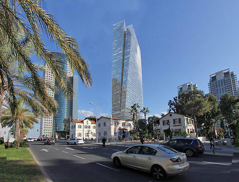 Новое изогнутое здание Азриэли-Саронаnullnull Новое изогнутое здание Азриэли-Сарона