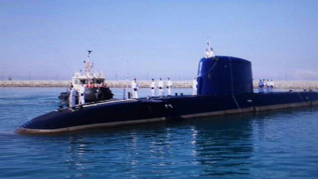 IDF submarine (Photo: Elad Gershgorn)