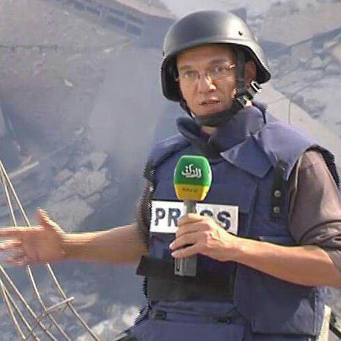Palestinian journalist Ayman al-Aloul nullnull Palestinian journalist Ayman al-Aloul