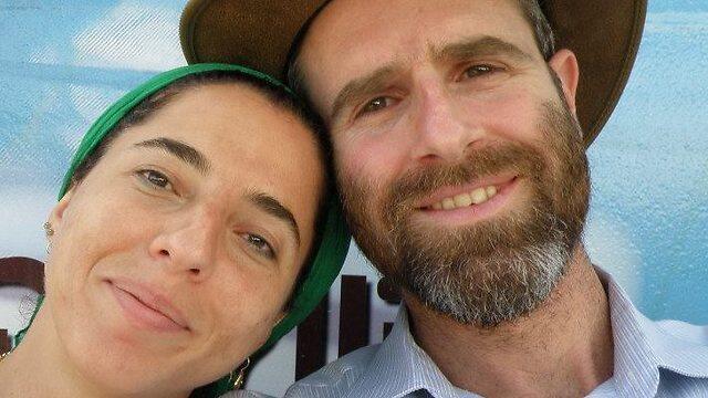 Dafna Meir and her husband, Natan