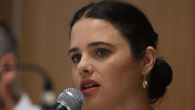 Justice Minister Ayelet Shaked (Photo: Motti Kimchi) (צילום: מוטי קמחי) Justice Minister Ayelet Shaked (Photo: Motti Kimchi)