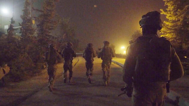 Members of the elite Duvdevan Unit on Monday night (Photo: IDF Spokesman's Unit)