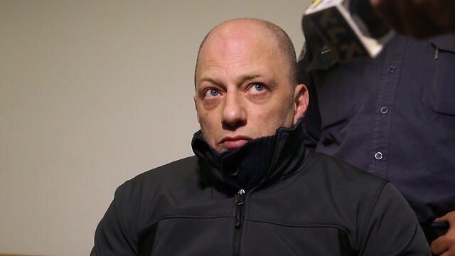 Suspect Gennady Galkin (Photo: Elad Gershgoren) (צילום: אלעד גרשגורן) Suspect Gennady Galkin (Photo: Elad Gershgoren)