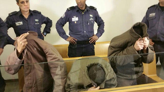 The three men suspected of aiding the terrorist Nashat Melhemnullnull The three men suspected of aiding the terrorist Nashat Melhem