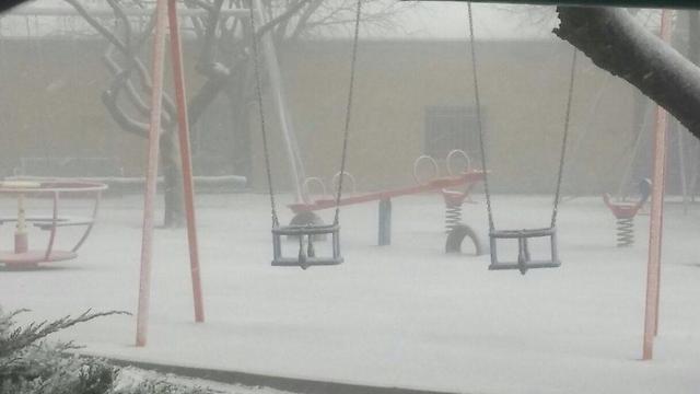 A quiet day at the prayground in Gush Etzion (צילום: מועצה מקומית גוש עציון) A quiet day at the prayground in Gush Etzion