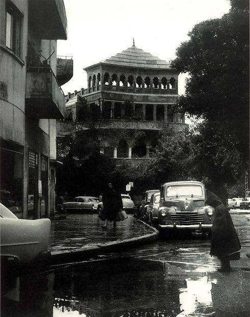 King Albert Square and Pagoda House in 1950 (Photo: Boris Carmi/GPO) (צילום: בוריס כרמי) King Albert Square and Pagoda House in 1950 (Photo: Boris Carmi/GPO)