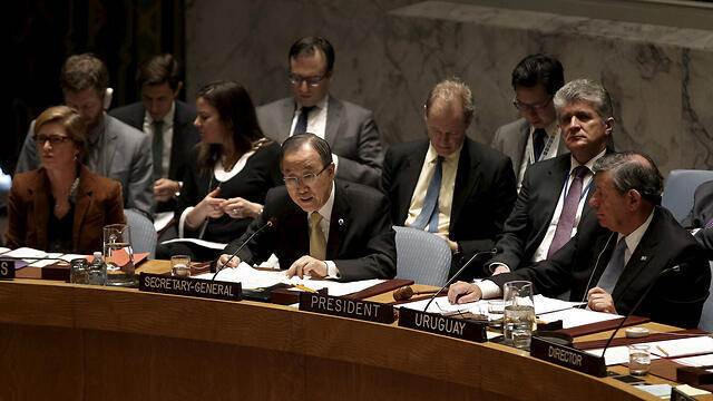 UN Secretary-General Ban Ki-moon speaking to the UN Security Council (Photo: Reuters)