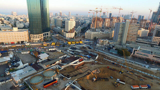 Строительство метротрамвая в Тель-Авивеnullnull Строительство метротрамвая в Тель-Авиве