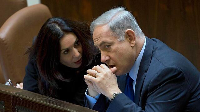 Prime Minister Netanyahu and Minister Regev 