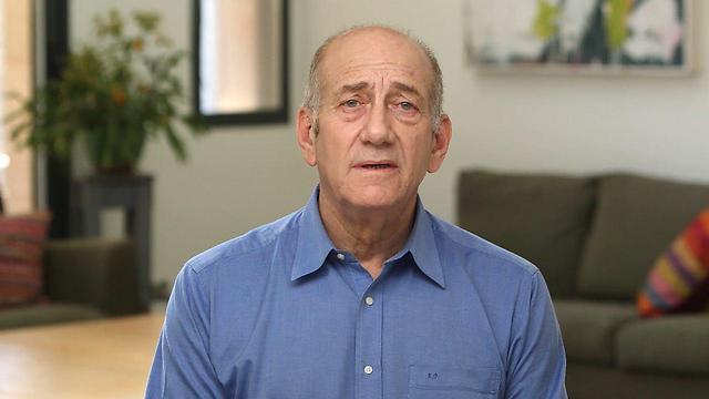 Still from video of Olmert released on Mondaynullnull Still from video of Olmert released on Monday