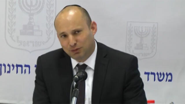 Minister Bennet. Critisized others for rushing to judgement. (Photo: Lior Paz)