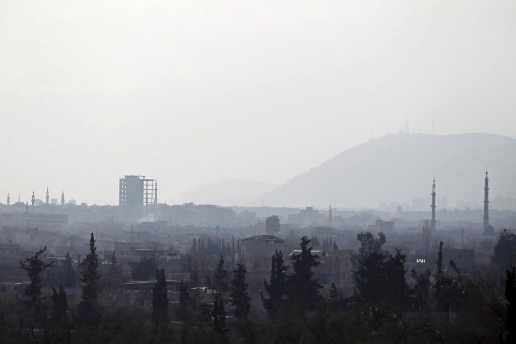 War-ravaged neighborhoods in Damascus 