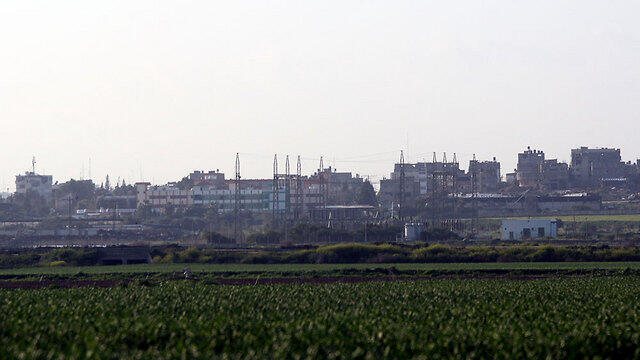Antennas in a Hamas outpost near border (Photo: Roi Idan) (צילום: רועי עידן) Antennas in a Hamas outpost near border (Photo: Roi Idan)