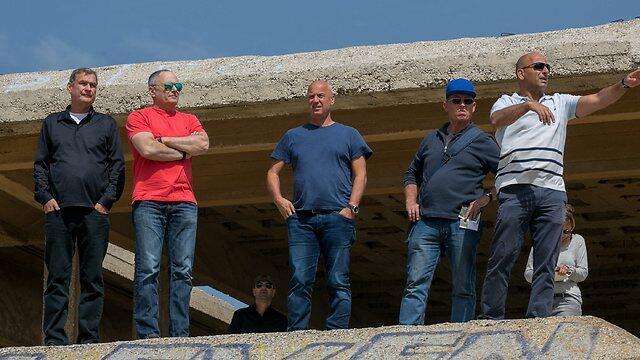 SJJ members during the tour. (Photo: Ohad Zwigenberg) (צילום: אוהד צויגנברג) SJJ members during the tour. (Photo: Ohad Zwigenberg)