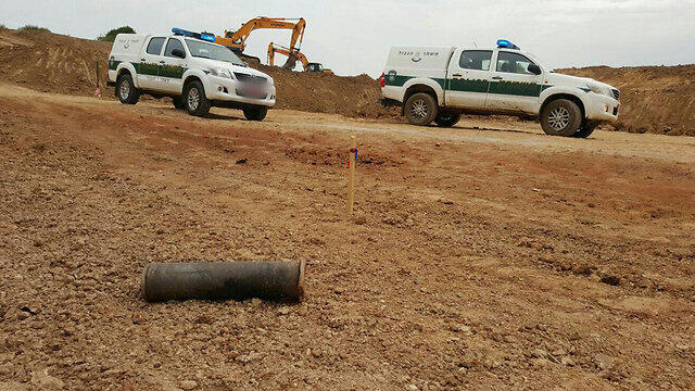 Rocket falls in Gaza Envelope (Archive)